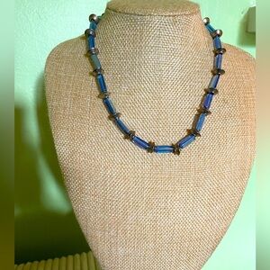 Sweet blue necklace